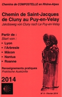 Guide chemin de compostelle de cluny au Puy en Velay