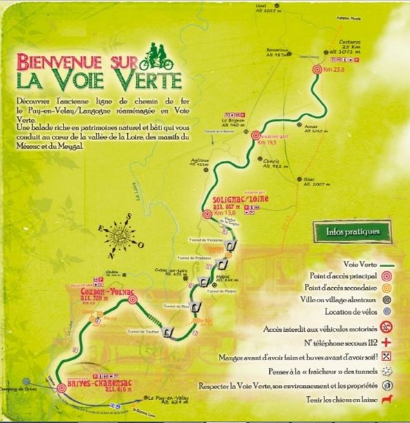 La Voie Verte du Puy en Velay